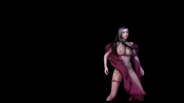 MMDLISA-SENORITA 绝美3D艳舞 翘臀爆乳诱惑 湿身扭动让你看硬