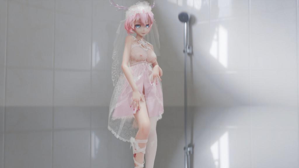 MMD-17 花嫁新娘Luka蜜穴失守！真·小鹿乱撞到浪叫不止，白无垢下巨乳狂颤被爆操内射