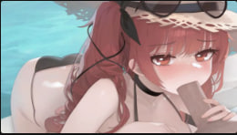 HenkawaDankazan夏日激情：蓝色诱惑线条，惊喜连连销魂夜！