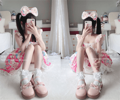 白桃少女-草莓洛丽塔