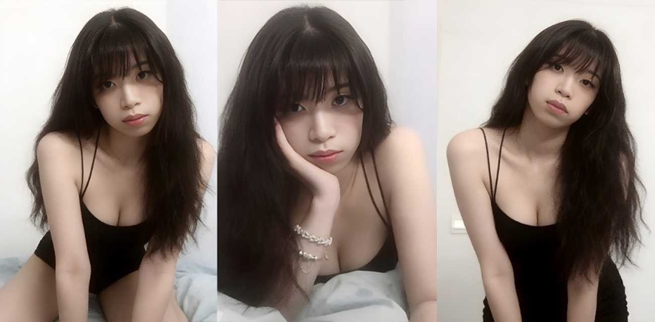 超反差大学生美女【谢芸熙】情侣私拍泄密，露脸口交魅惑淫骚，肥臀高蹶被后入细腰狂扭美乳翻飞