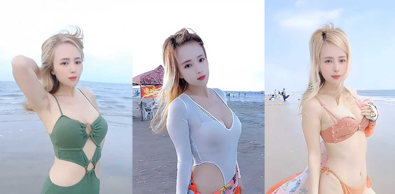 抖音网红【迅曼百货】穿露奶淫装撅臀自慰，玩假屌跳淫舞跪地深喉品尝炮友粗大肉棒