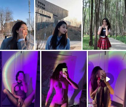 包头轻工技术学院学妹【王静】为了金钱下海勾引网友玩裸聊，主动献身陪睡金主