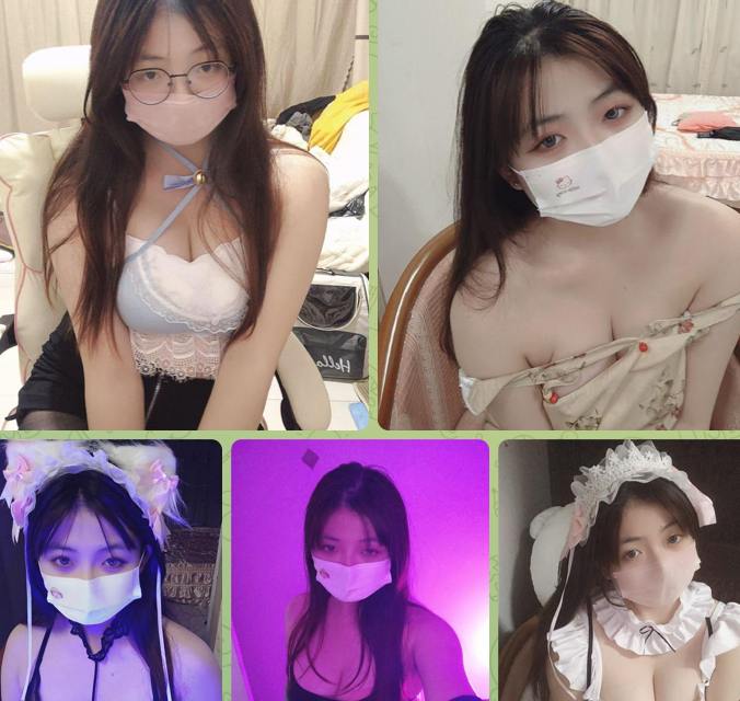 B站巨乳网红茶茶眼镜妹OiO福利合集 脸逼同框火辣上线 撩拨心弦