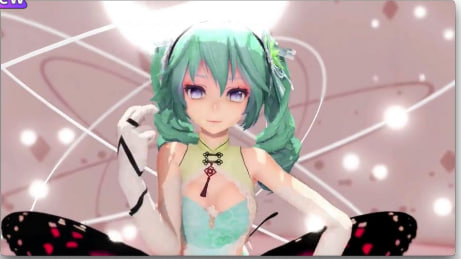 MMD青丝极品嫩妹淫荡脱衣舞！骚穴被巨物轮流中出！