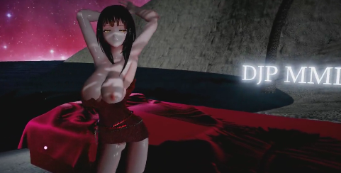 极品甜魔头星云海滩野性舞台，巨乳狂晃浪叫求操